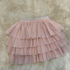 Zara size 8 - little girls mauve tutu skirt